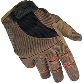 Moto Gloves - Brown/Orange - Medium 1501-0206-003