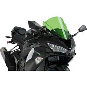 PUIG Race Windscreen - Green - ZX-6R