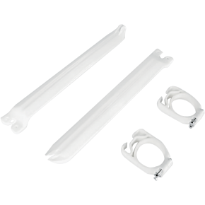 Fork Cover - White - KX - '91-'93 KA02739280