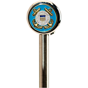 Coast Guard Flag Topper - 9" POLE9-CGDT