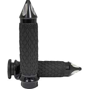Diamond Contour Grips - Spike - Black - TBW DIA-65-AN-FL-SP