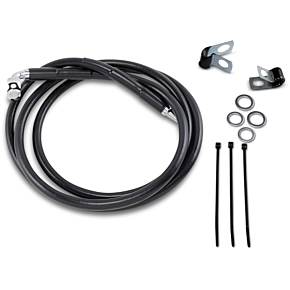 Brake Line - Front - Black - +6" 1741-2583
