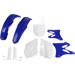 Body Kit - OEM Blue/White - Yamaha - YZ '02-'04 YAKIT301F@999