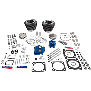 132" Power Package - HPT496 - Chain Drive - Water Cooled - Black Granite - 114"/117" M8 310-1400