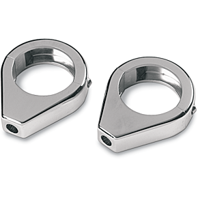 Turn Signal - Clamp - 41mm - Chrome DS-222190