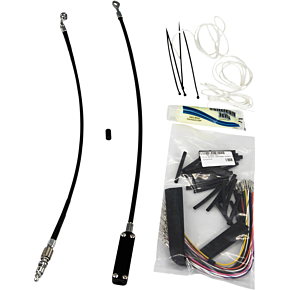 Fat Baggers Inc Installation Kit - Cable Clutch - 16" - Black 109116-B