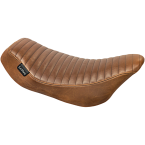 Le Pera Streaker Solo Seat - Pleated - Brown - FL '08+ LK-357PTTDV