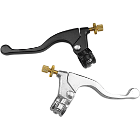 Parts Unlimited Silver Right-Hand Shorty Lever Assembly for Honda