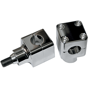 Wild 1 Risers - Stubby - Springer - Chrome WO533