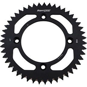 Rear Sprocket Aluminum 47t-420 Blk Suz/yam