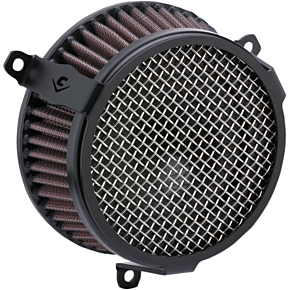 Air Intake - Naked Plain - Black 606-0104-03B-SB