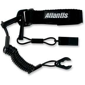 Lanyard with Whistle - Kawasaki - Black A2109PFW