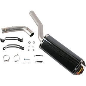 Slip-On Line Muffler - Carbon Fiber S-S6SO5-TC