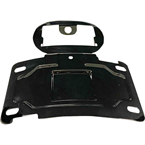 Custom Dynamics License Plate Mount/Relocation - Black CD-TLLP-KIT-B