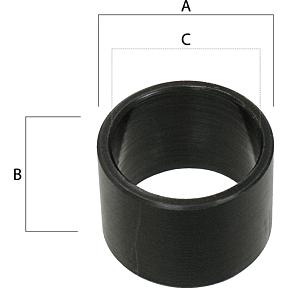 Epi Shock Bushing - 1.001" OD x 0.709" H x 0.839" ID - Each EPISB602