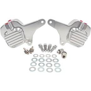 Gma Engineering By Bdl Front Caliper - Dual Disc - Clear Anodized GMA-200FDD