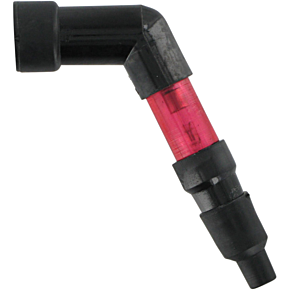 Parts Unlimited Spark Plug Cap - 120 Degree - Red