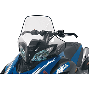 PowerMadd Windshield - 18.5" - Clear - Yamaha 15640