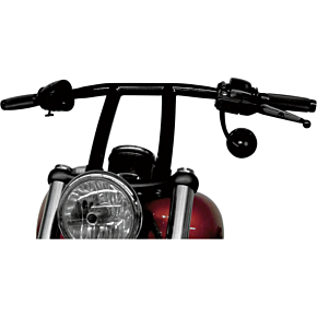 Todds Cycle Handlebar - Backline Club - 9" - Black 0601-1881