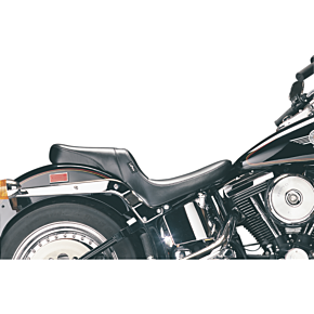 Daytona 2-Up Seat - Without Backrest - Smooth - Black - Softail '84-'99 LGN-543S