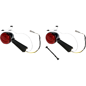 Rear LED Turn Signal Ringz - Chrome - Scout PB-SCOUT-RR-CR