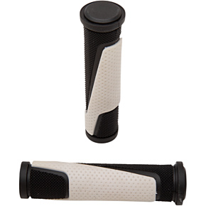White/Black 807 Grips w/ Open Ends