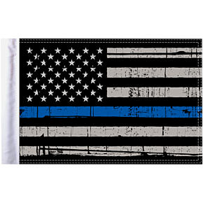 Grunge U.S.A. Flag - Blue - 10" x 15" FLG-PTBL-US15