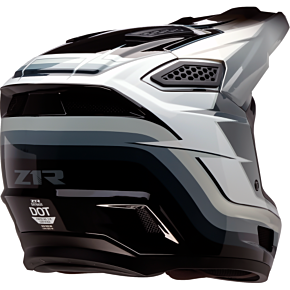 Dirt Maxx Helmet - Vortex - Black/White/Gray - Small 0110-9347