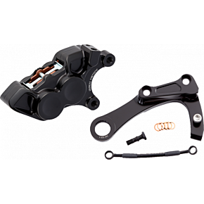 4-Piston Caliper - Rear - Black 02-329
