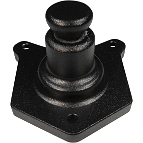Solenoid End Cover - Starter Buttons - Black 550025
