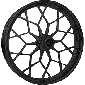 Wheel - Phenom - Front - Single Disc/with ABS - Black - 21x3.5 - FLH 213HD032A21135B
