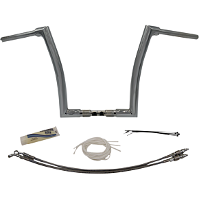 Fat Baggers Inc Handlebar Kit - Flat Top - 14" - Chrome 609314