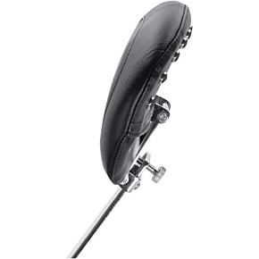 Mustang Removable Driver Backrest - Black - Studded 79590
