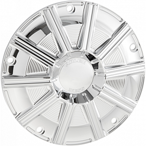 10-Gauge Derby Cover - Chrome - Touring/Trike 700-001
