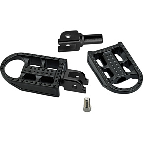 Mushman Footpegs - Step - Black Electroplated 7002-201-03