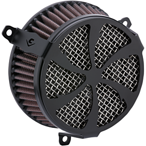 Swept Naked Air Intake - Black - Softail 606-0104-01B
