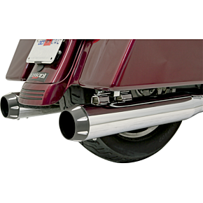 4" End Cap - Black - Fluted BE40R