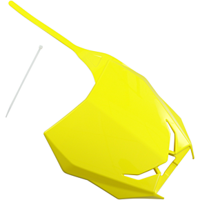 Front Number Plate - RM Yellow SU04943-102