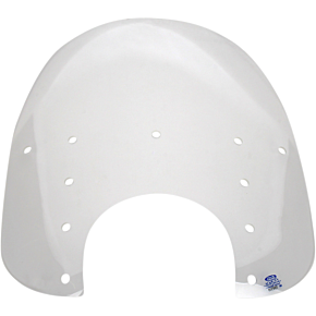 Fats Windshield - 17" - Clear - Plastic MEP3210