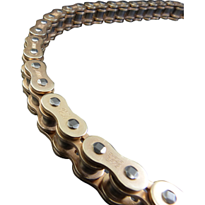Enuma Chain (EK) 525 ZVX3 - Sportbike Chain- 150 Links - Gold