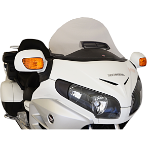 Klock Werks Flare™ Windshield - Clear - 16" - Vented - GL KW05-04-0261