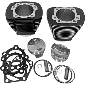 Cylinder Kit - 109" - Black with Highlighted Fins RP201-216W