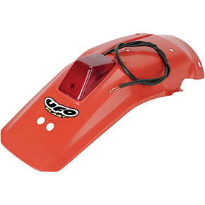 Enduro Rear Fender with 21/5W Light - '90 CR Orange HO02650121