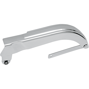 Upper Belt Guard - 80-85 FXB/FXSB 80-86 FXWG 82-84 FLHS Shovelhead - Chrome DS-325176