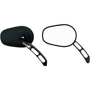 Billet Mirror - Black Anodized - Pair MV305
