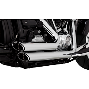Shortshots Staggered Exhaust System - Chrome 17335