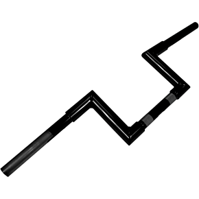 Handlebar - Narrow Z - 1-1/4" - 6" - Black LA-7307-06B