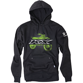 Youth Kawasaki Hoodie - Black - Large 19-83124
