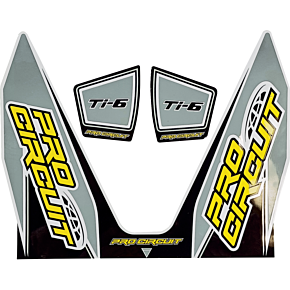 Ti-6 Decal - Gray DC22TI6-GRAY