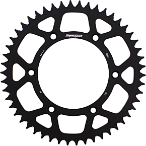 Supersprox Rear Sprocket - Alloy - Black - 50-Tooth RAL-990-50-BLK